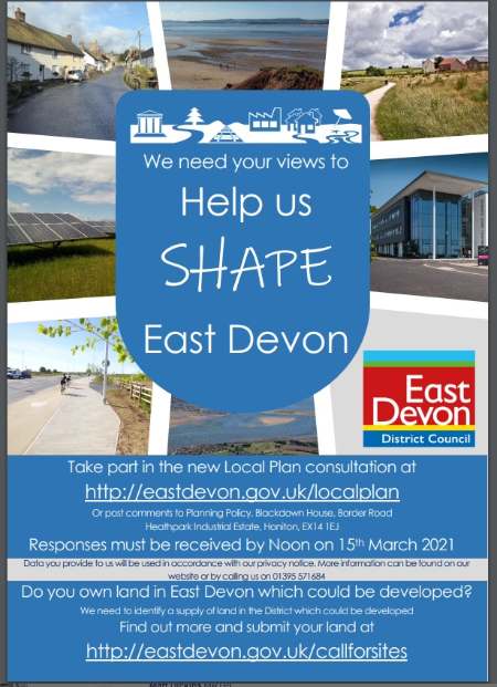 East Devon Local Plan Poster